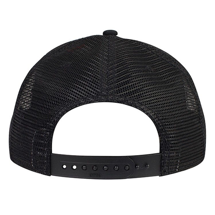 OTTO CAP® OTTO SNAP 5 Panel Pro Style Mesh Back Trucker Snapback Hat 32