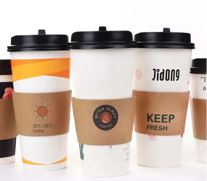 Kraft Paper Cup Sleeve, 12 oz. & 16 oz. 5