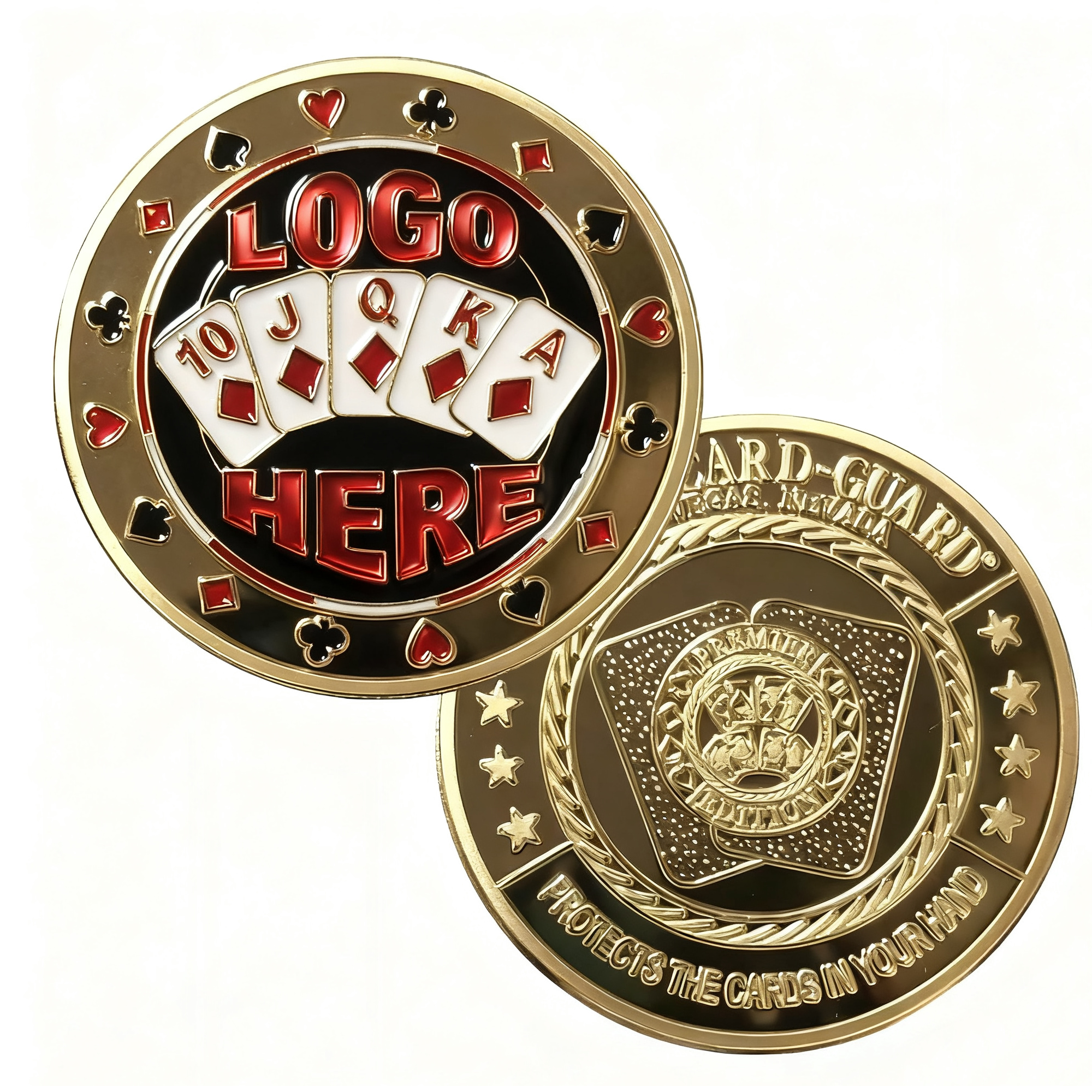 Custom Poker Medals 3