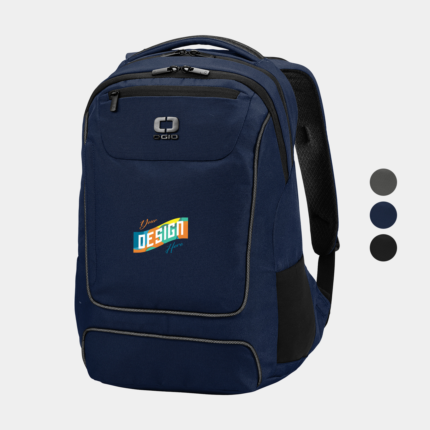 OGIO® Backpack With Trolley Strap On Back 4
