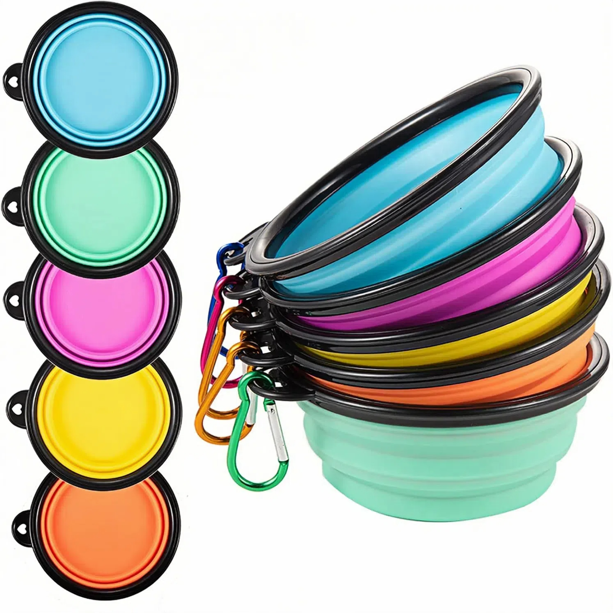34oz Outdoor Folding Pet Bowl 2