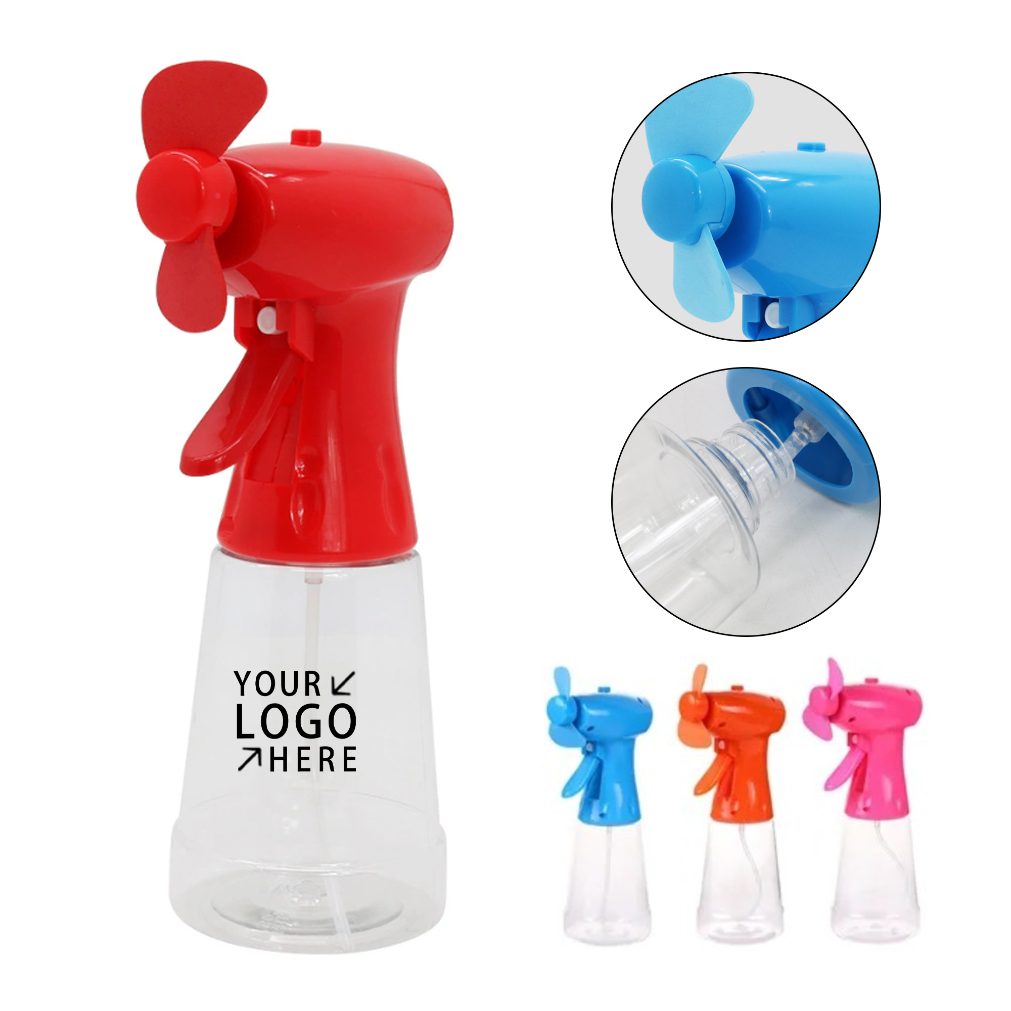 Handheld Spray Mist Fan 3