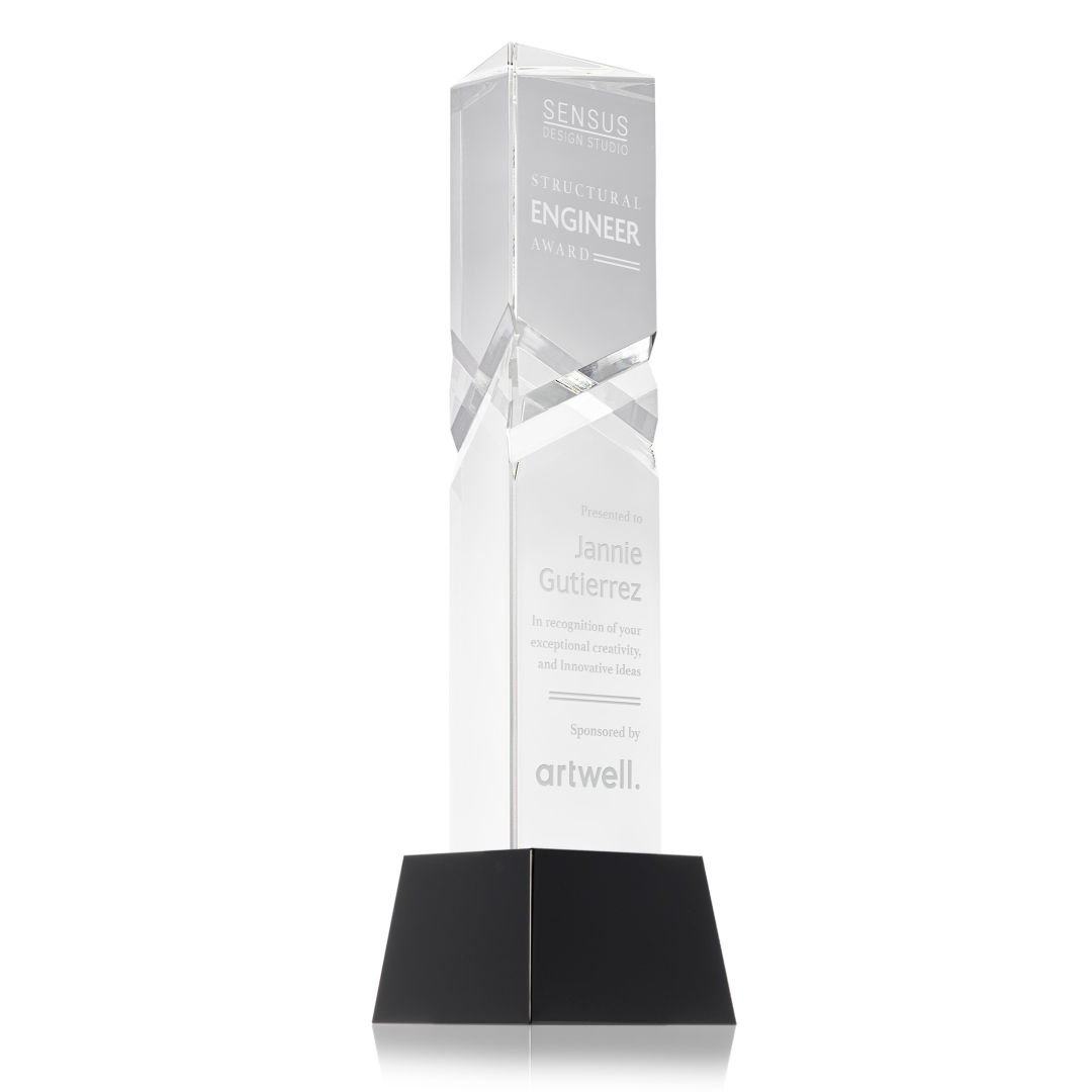 Oakham Award on Robson Base - Black 17