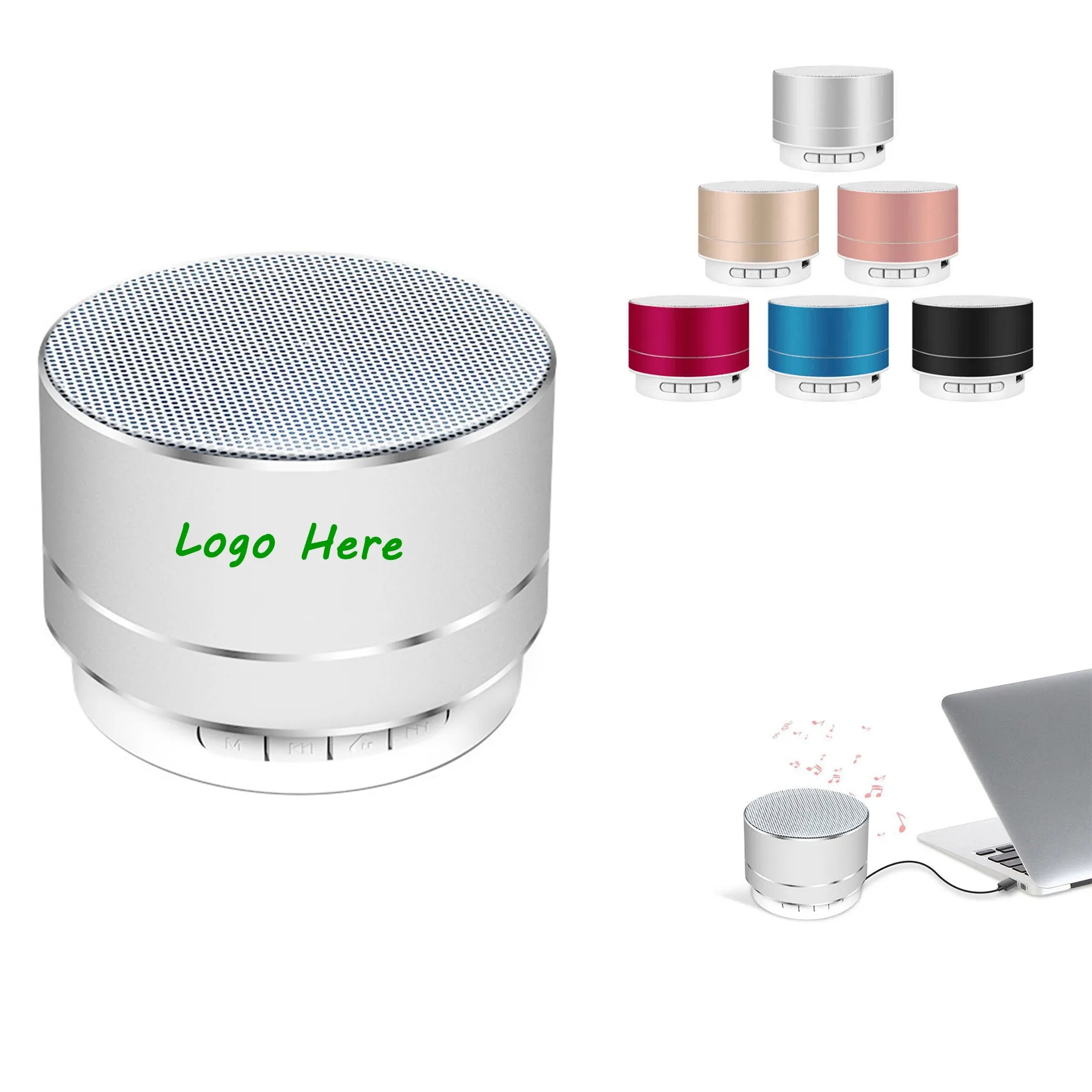 A10 Wireless Plug In Card Metal Bluetooth Speaker 3