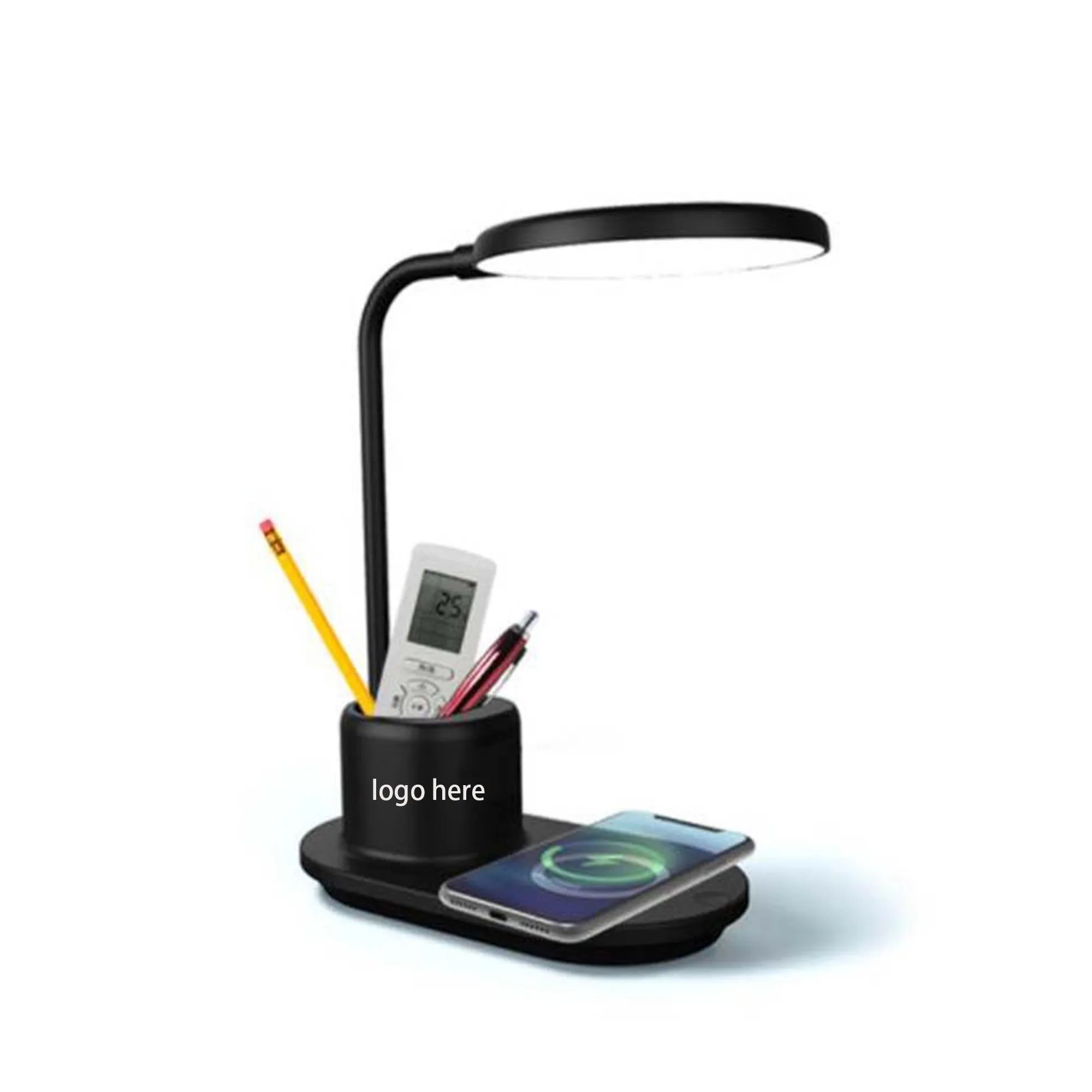 Multifunctional Desk Lamp Pen Holder & Wireless Charger 1