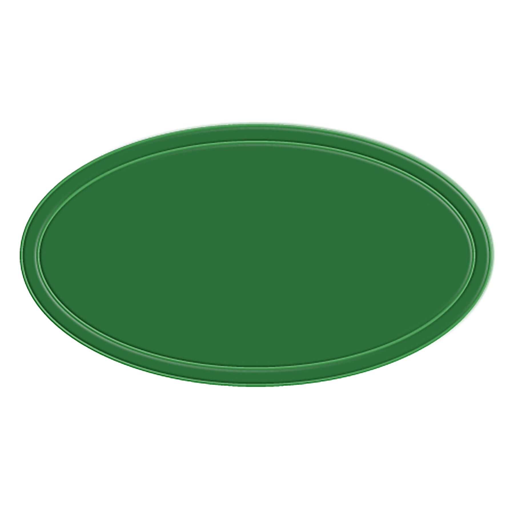 Reflective Oval Shape Sticker 33