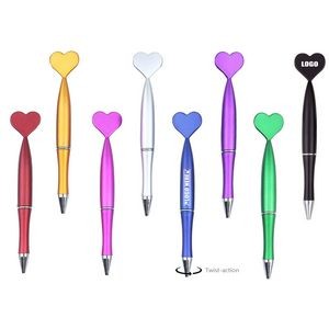 Heart Shaped Pen With Jumbo Refill 9