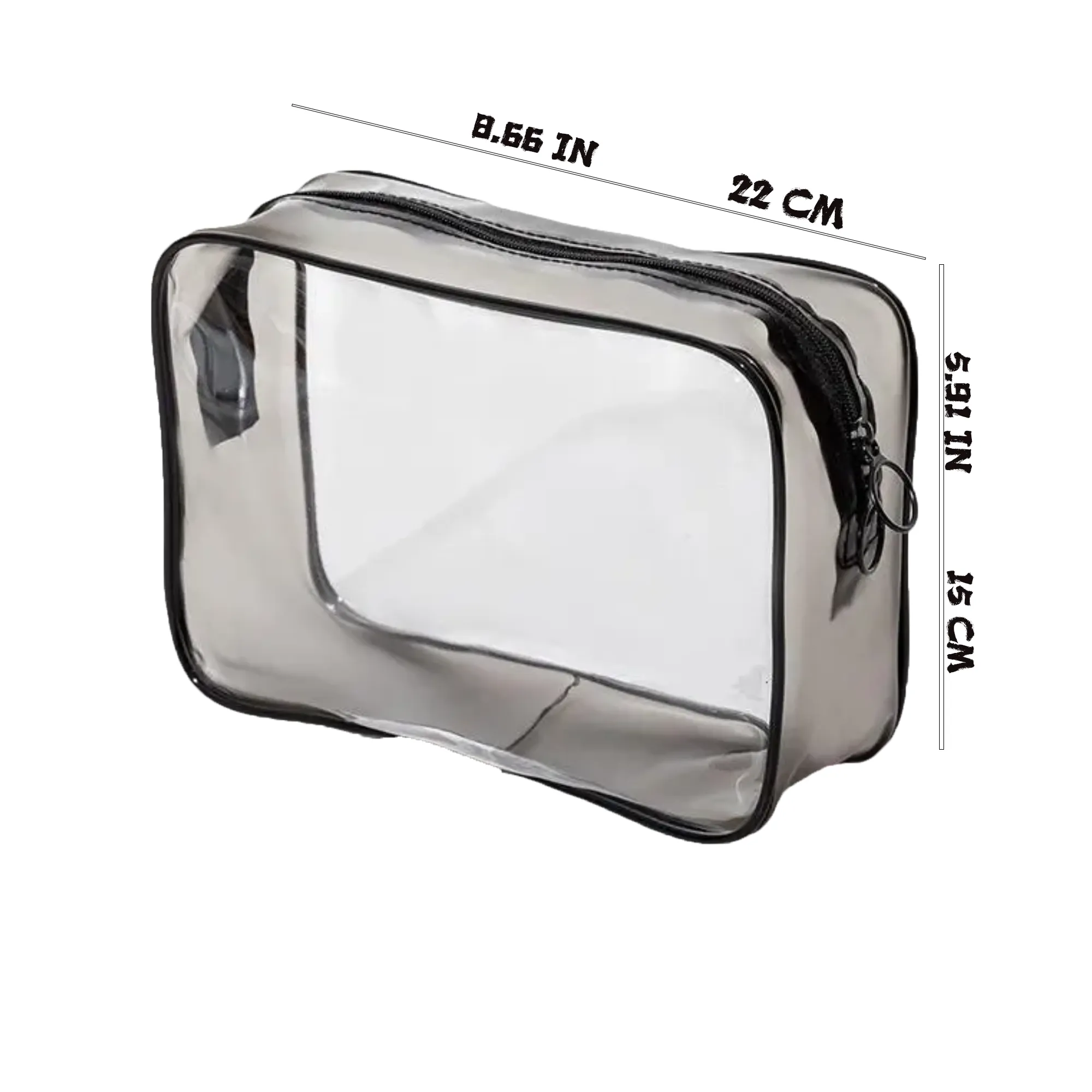 transparent multi-functional makeup bag 3