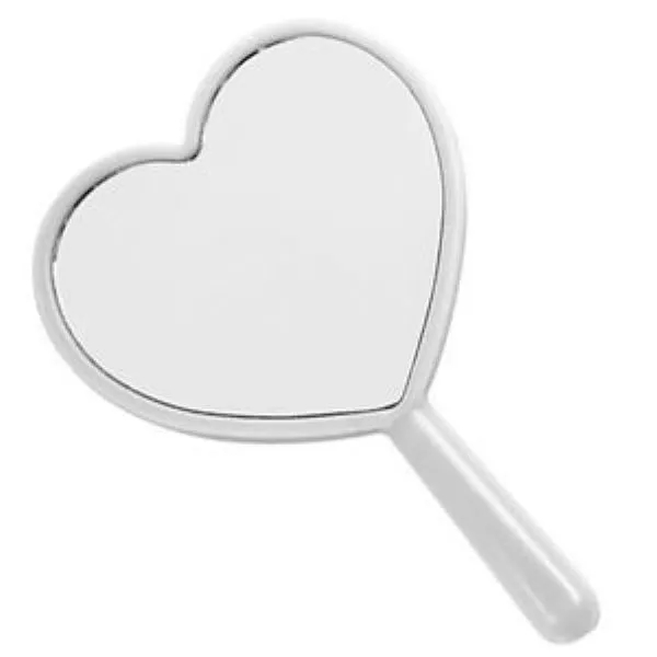 Heart-Shaped Handheld Mirror 8
