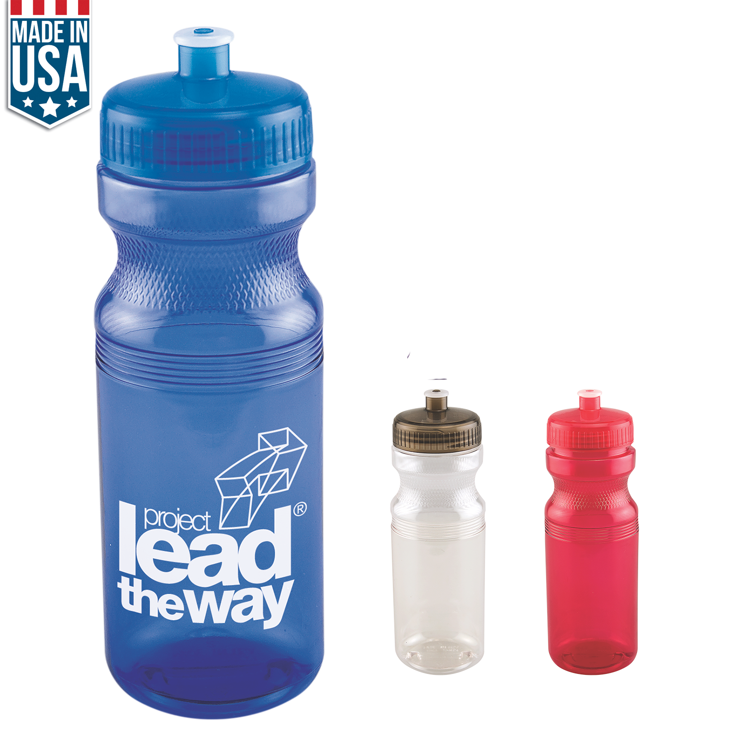 24 oz Polyclear Water Bottle 4