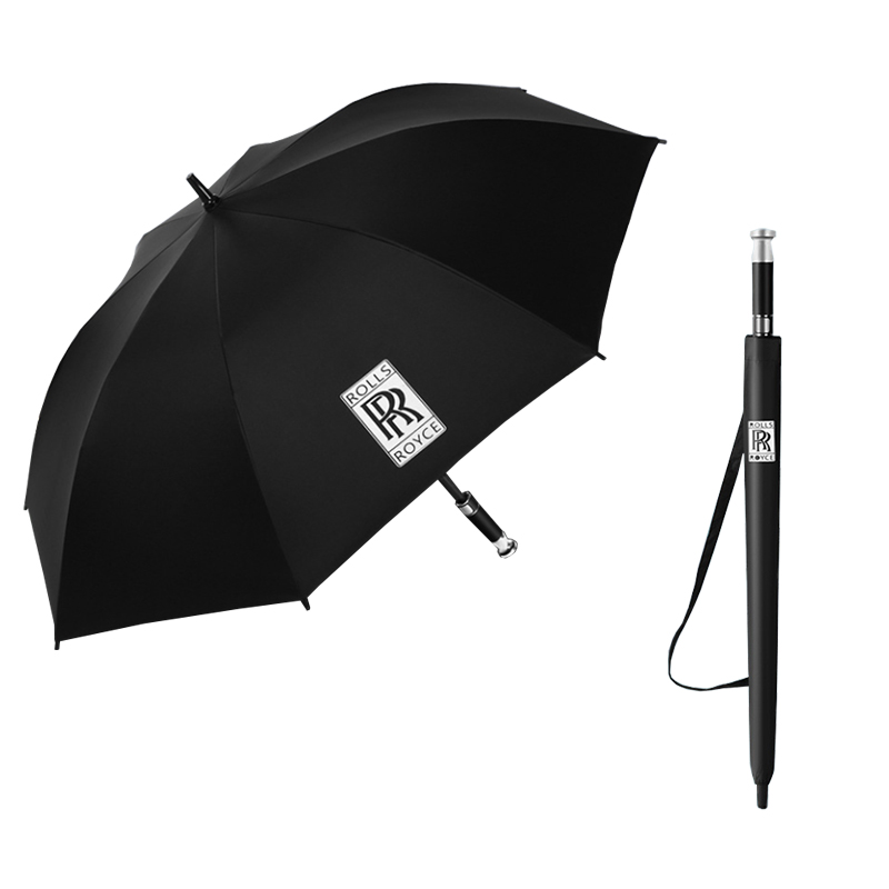 Enlarged Windproof Golf Umbrella with Metal Handle 2