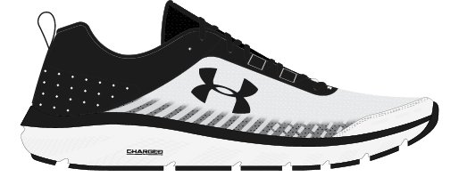UA Charged Assert 8 Men's Running Shoes 3