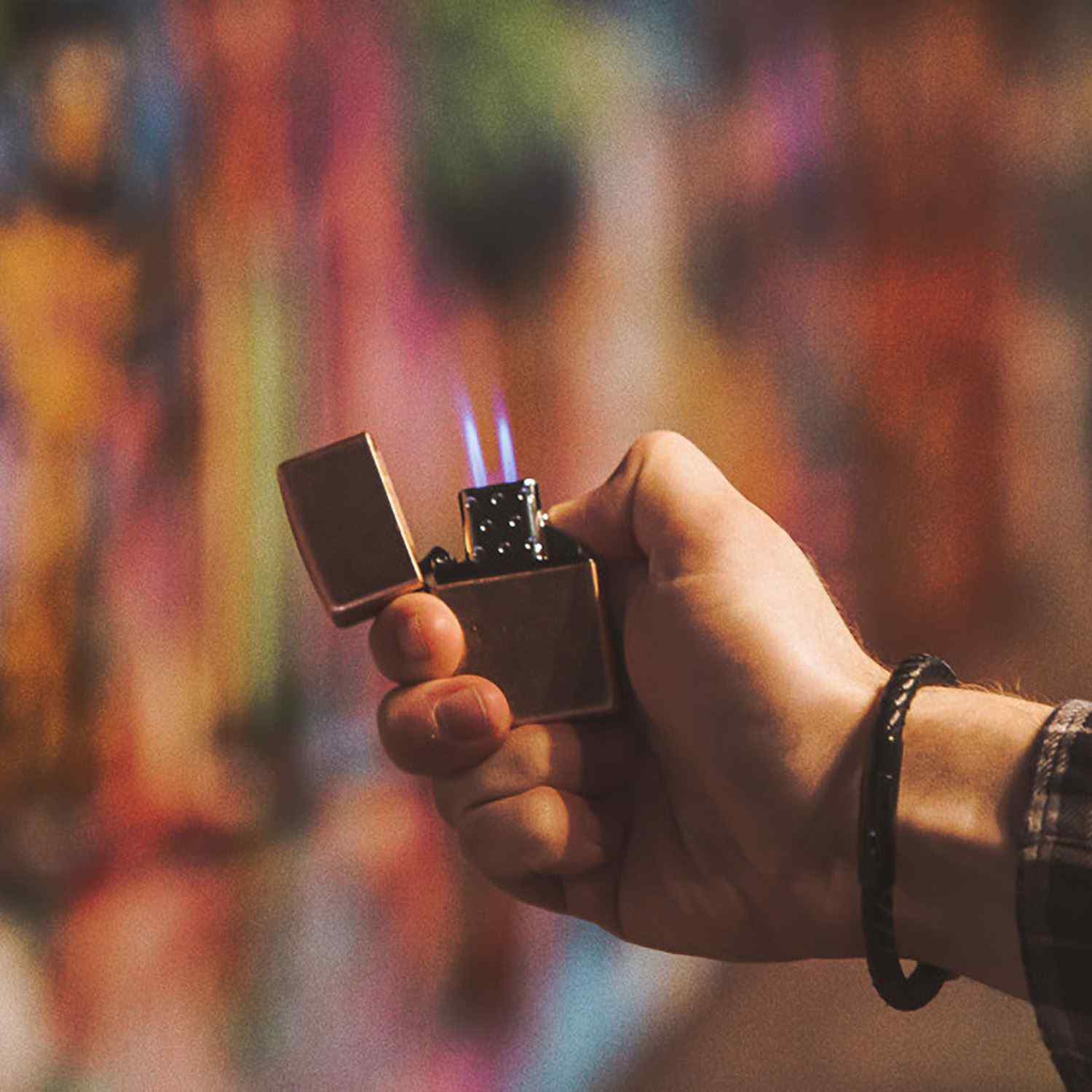 Matte Lighter & Double Butane Insert Gift Set