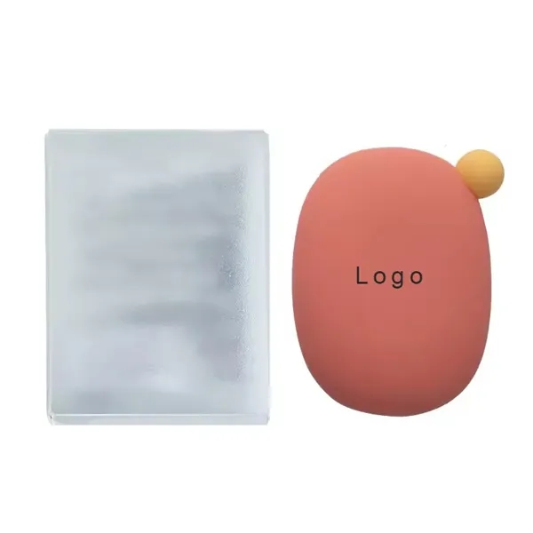 Customizable Reusable Egg Shaped Silicone Hand Warmers