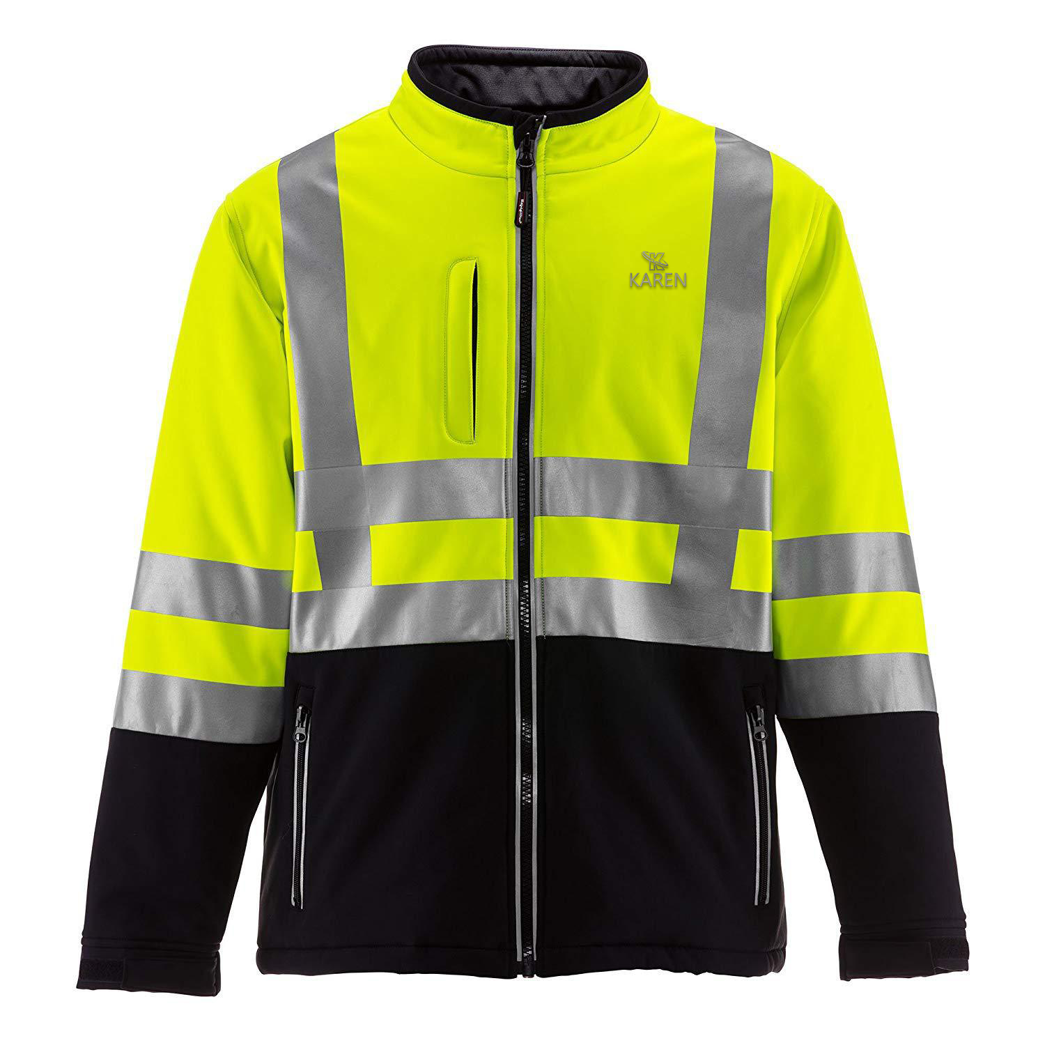 Waterproof Outdoor Polyester Reflective Jacket 2