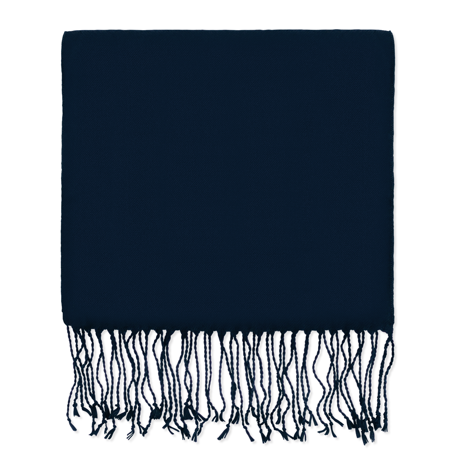 Navy Blue Bamboo Scarf 2