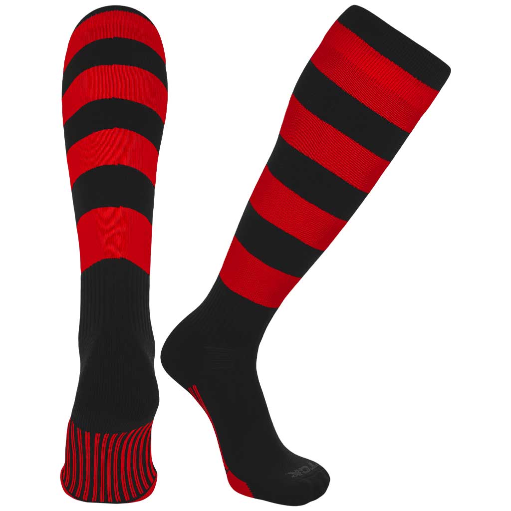 Striped Soccer Rugby Socks 12