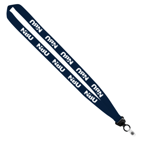 Evolution34 - 3/4" Polyester Welded Lanyard with Trapezoid and Plastic O-Ring 32