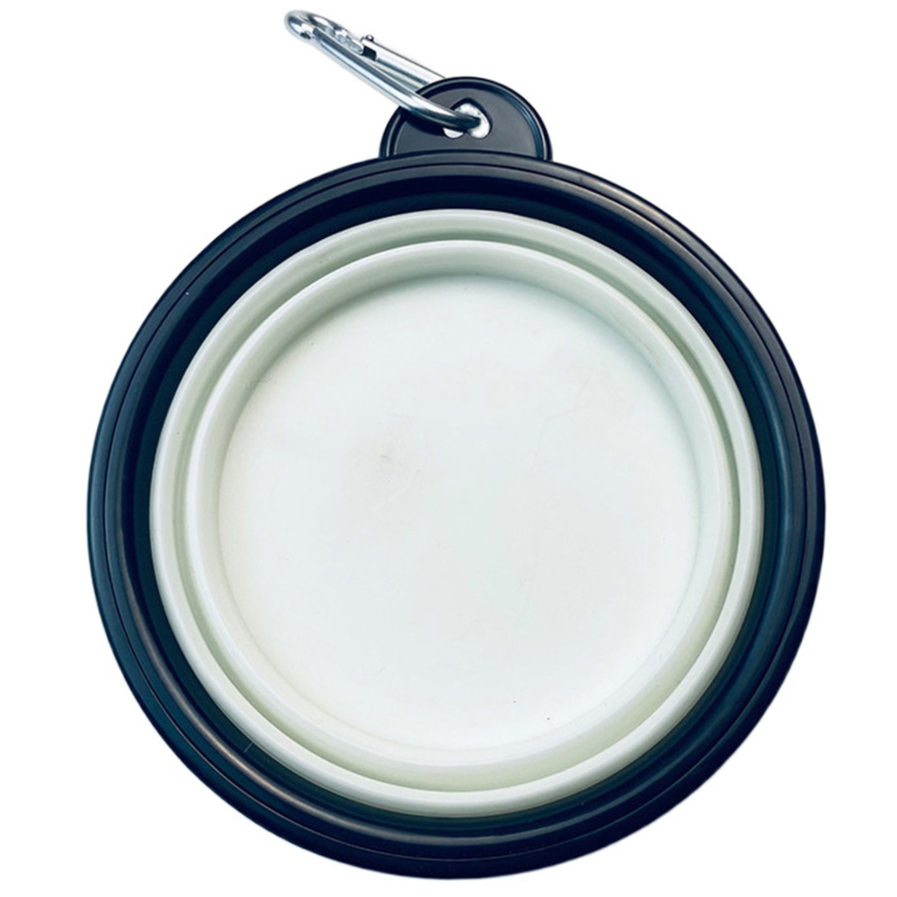 Collapsible Tpe Dog Bowl With Carabiner 5