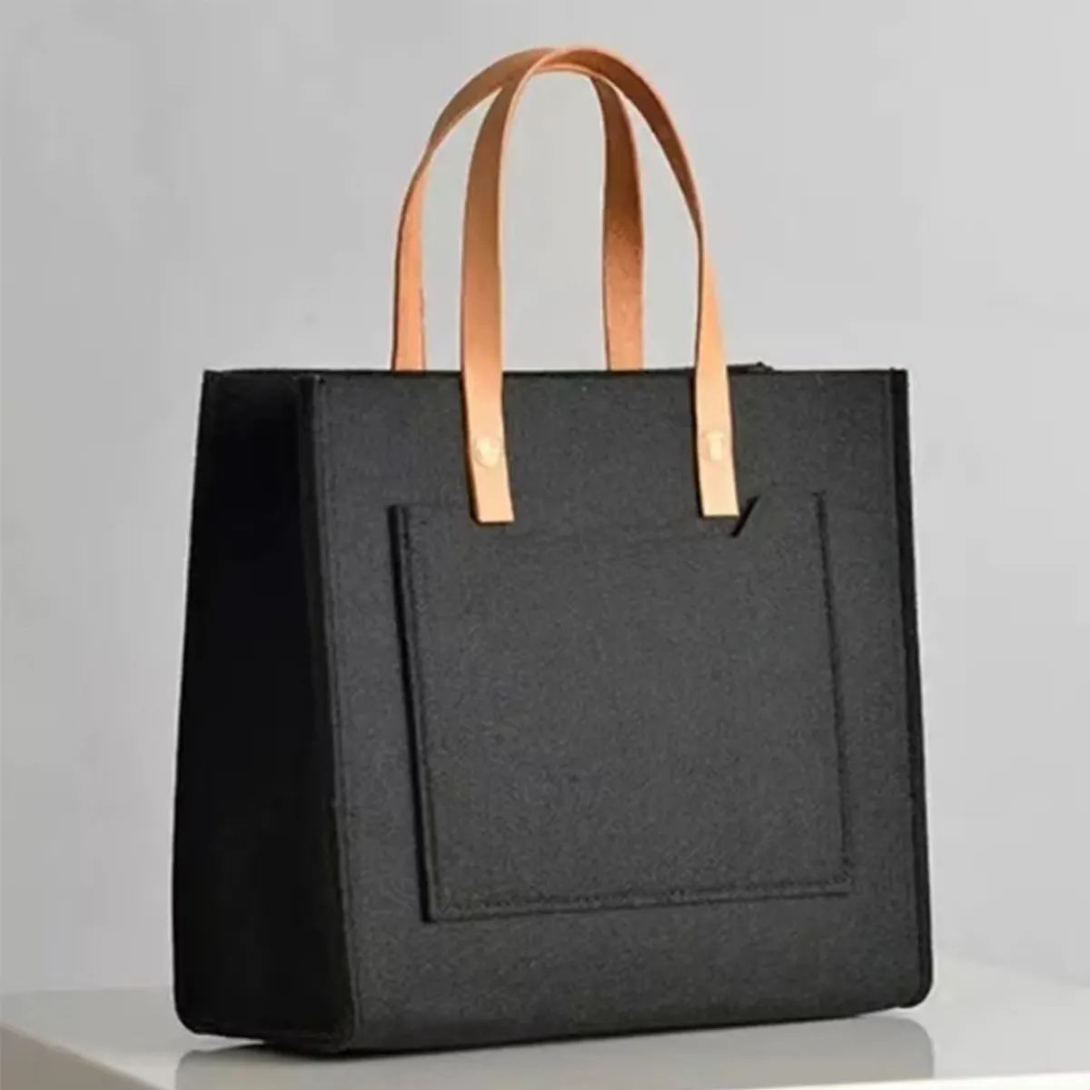 Tote Felt Bag, custom tote bag with logo imprint 6