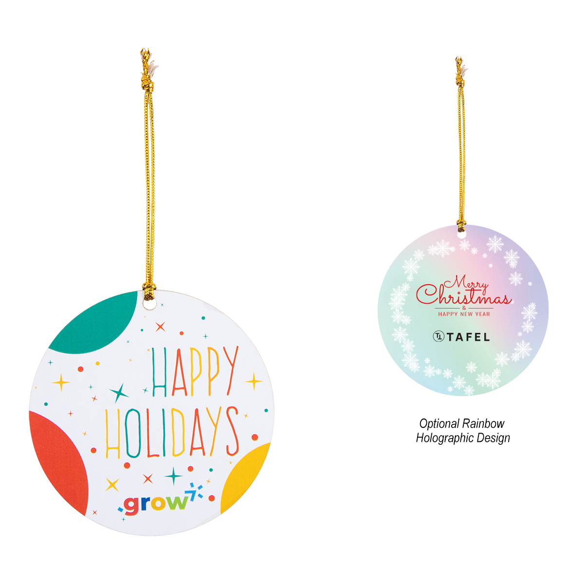 Wood Ornament - Circle