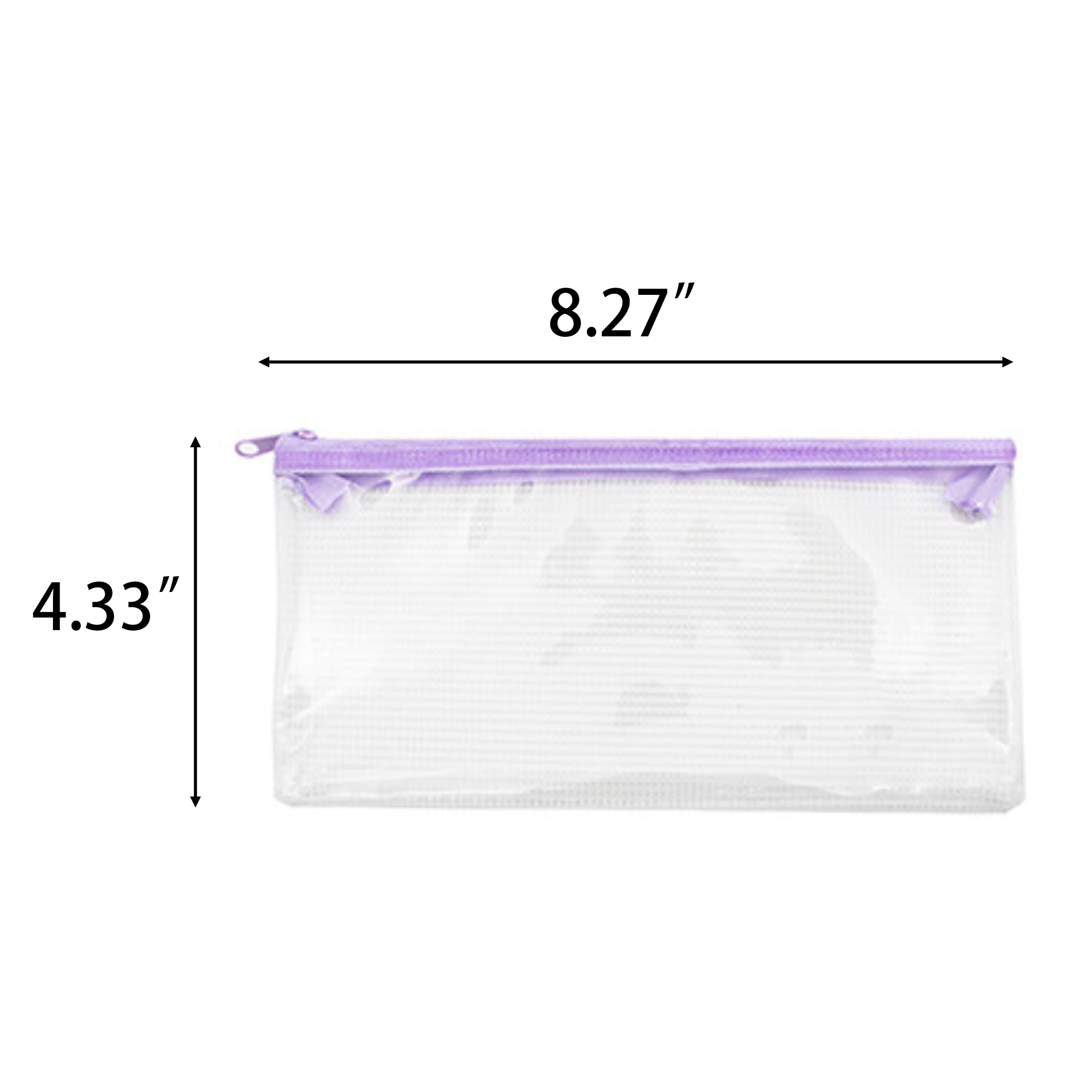 Branded Durable Clear PVC Pencil Case 3