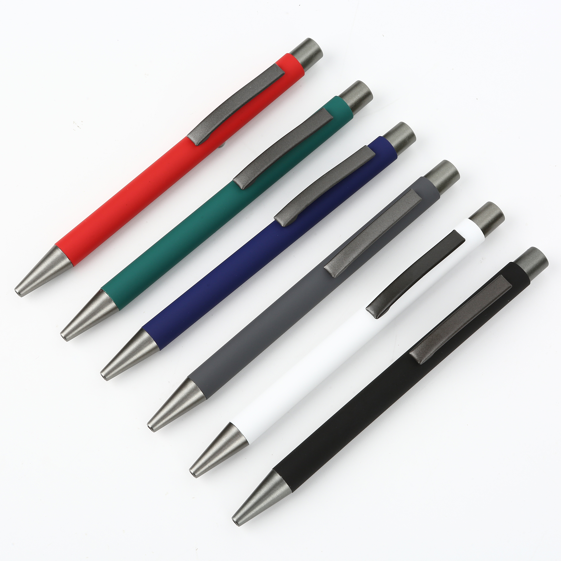 Bowie Soft Rubber Finish ColorJet Full Color Metal Pen 4