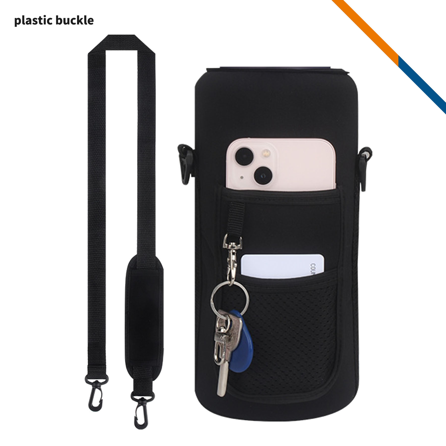 NeoSip Neoprene Water Bottle Holder 3