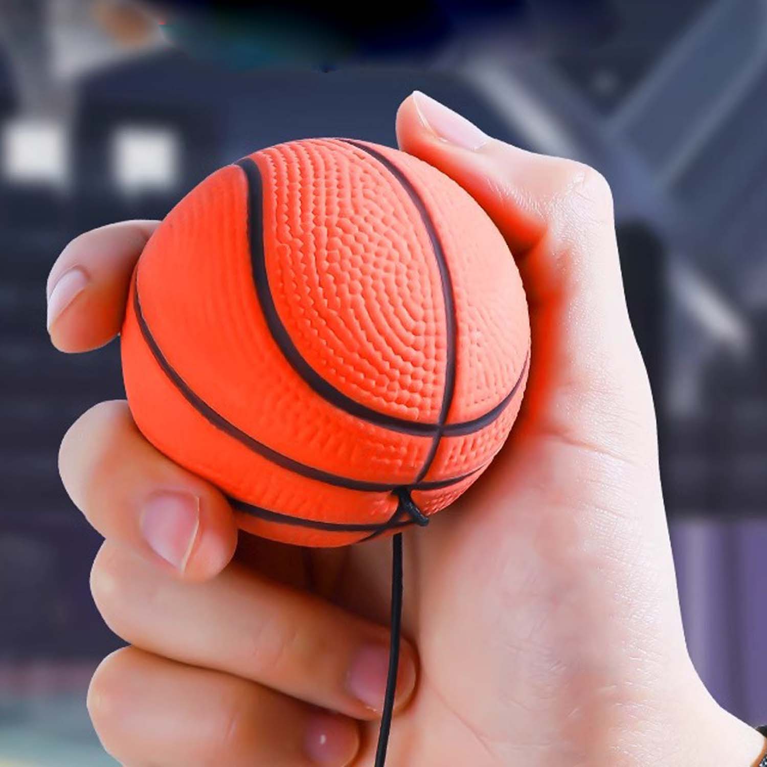 Children's Bouncing Hands Throw Back Force Balls 12