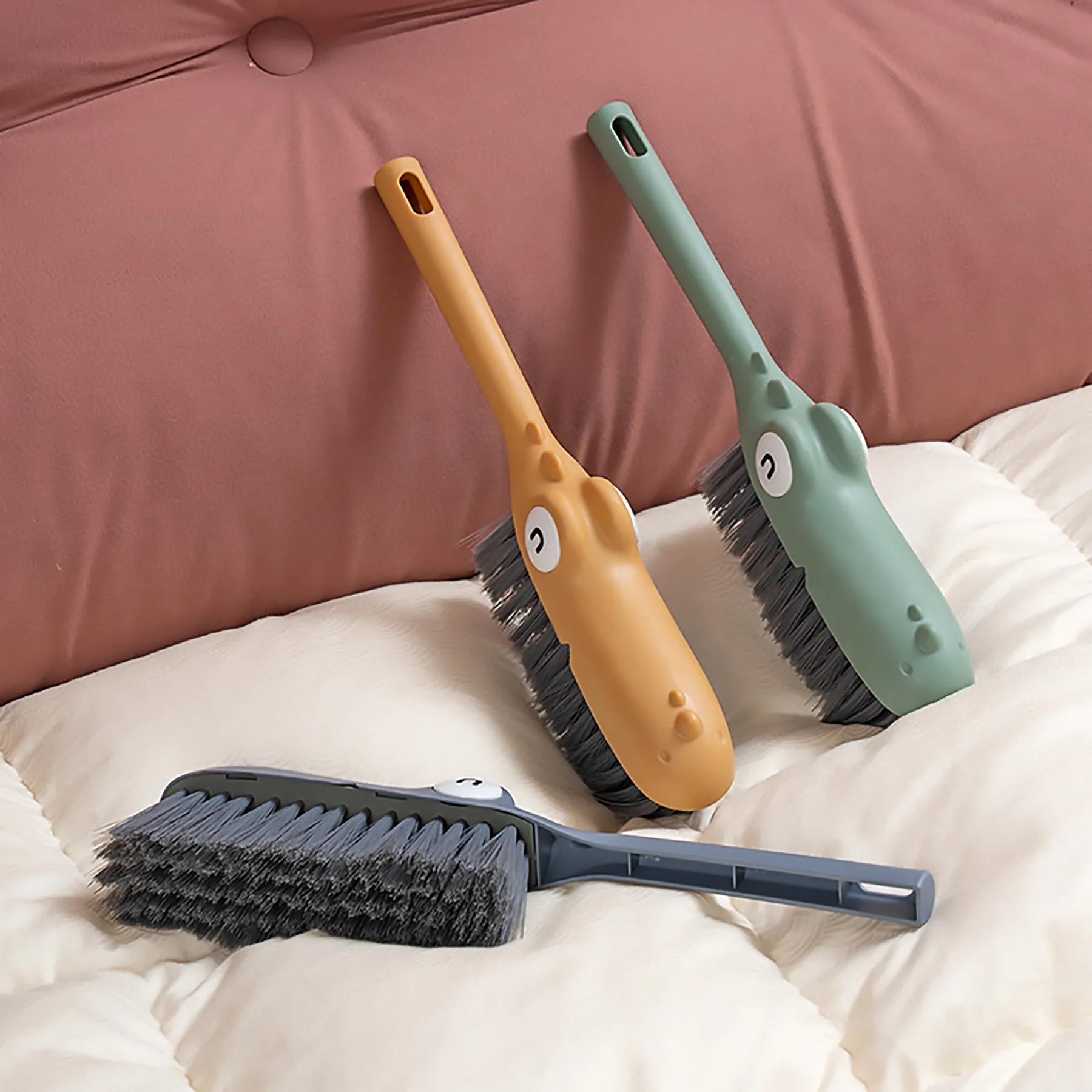 Plastic Cute Cleaning Soft Bristle Brush 6
