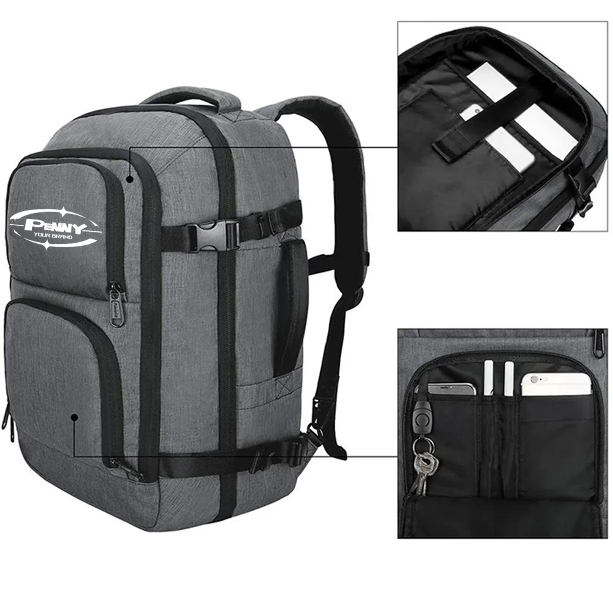 Multi Large Capacity Travel Backpack Laptop Business Bag 5