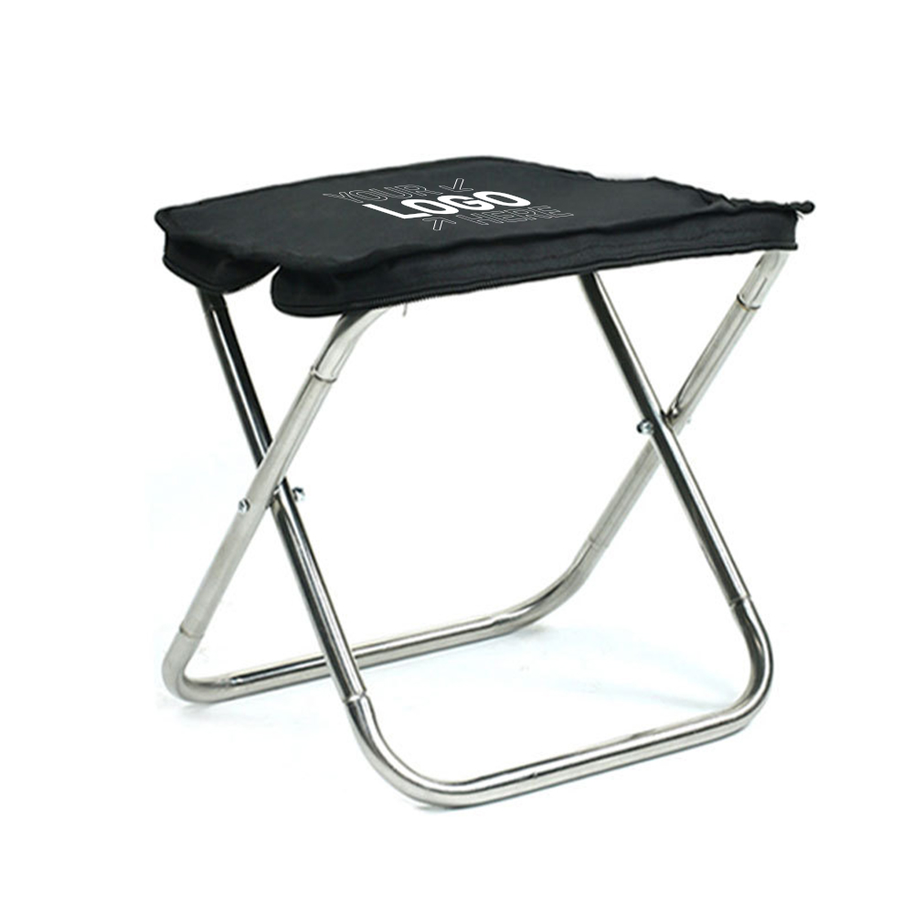 Portable Folding Stool Camping Chair with Storage Bag