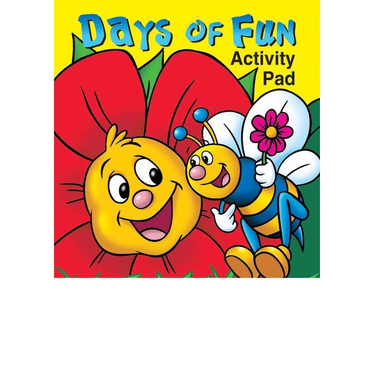 Days of Fun Activity Pads - 16 Pages Ages 3-9 2