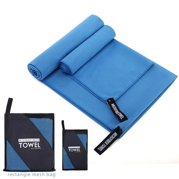 Microfiber Quick-Drying Sports Towel - 47.2 " x 19.7 " 2