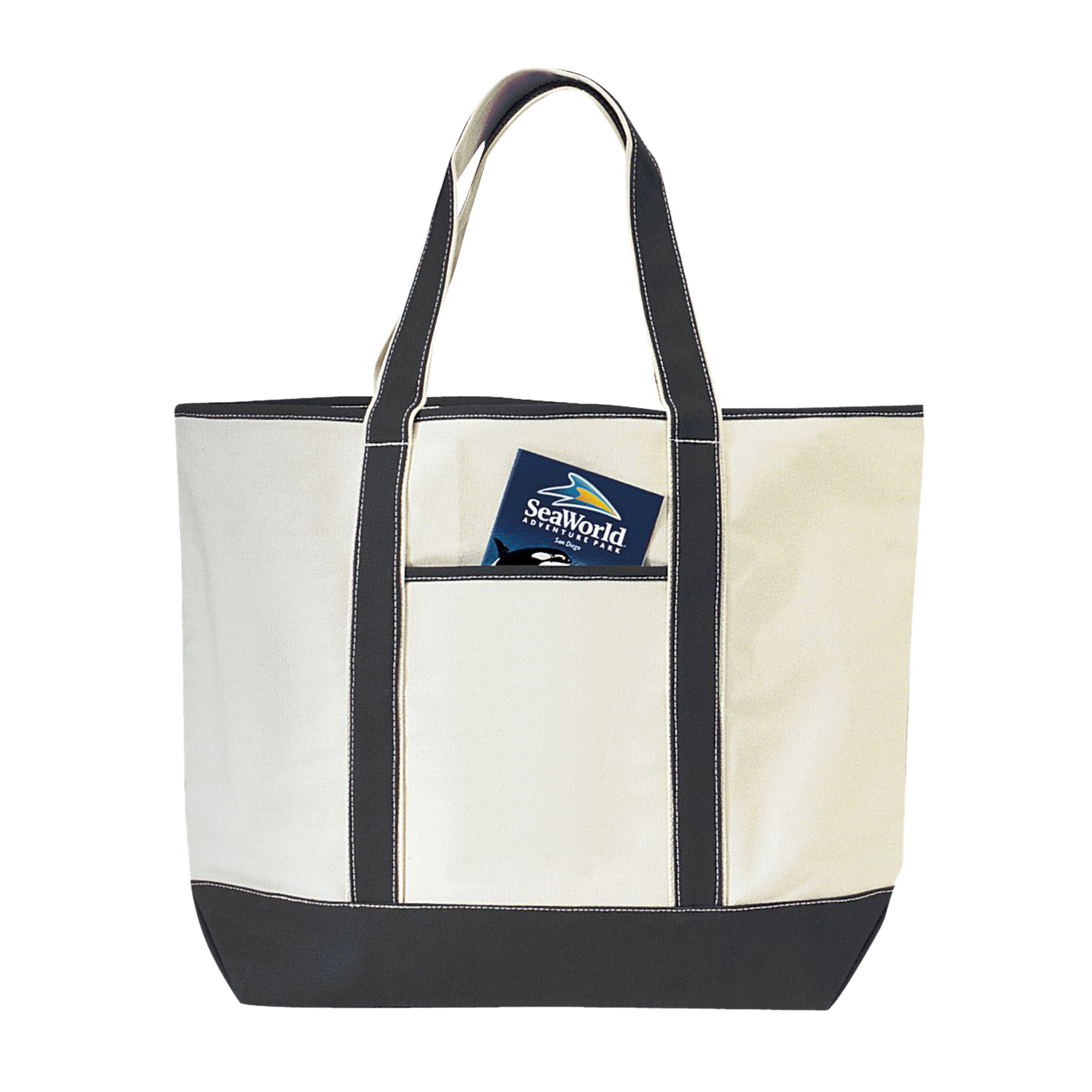 15 oz. Deluxe Cotton Canvas Tote Bag 6