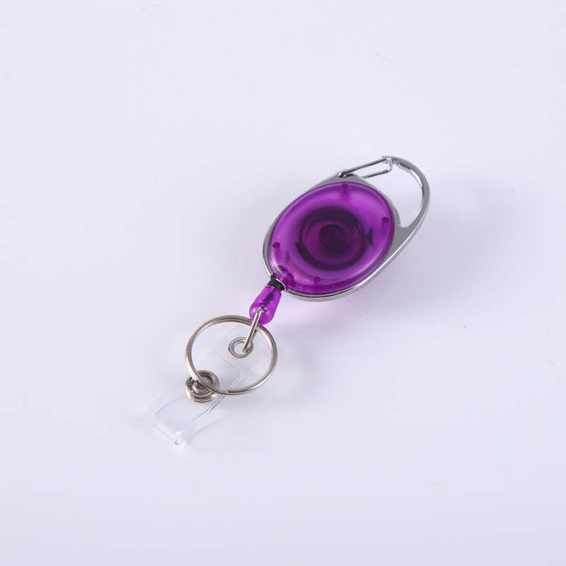 Retractable Badge Reel with Claw Clasp and Clip for Id Card Holders 9