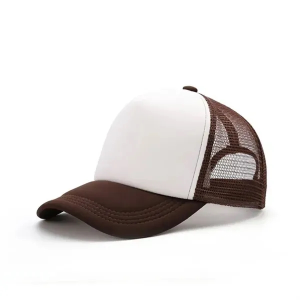 Adult Mesh Trucker Hat with Adjustable Baseball Cap 3