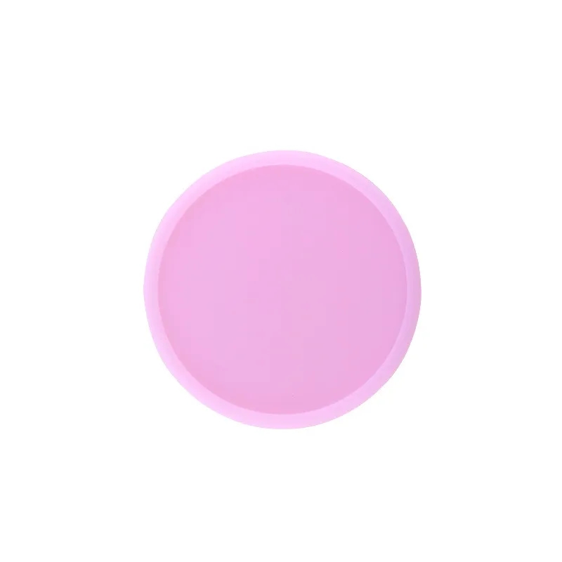 4 Inches Round Silicone Luminous Coasters 5