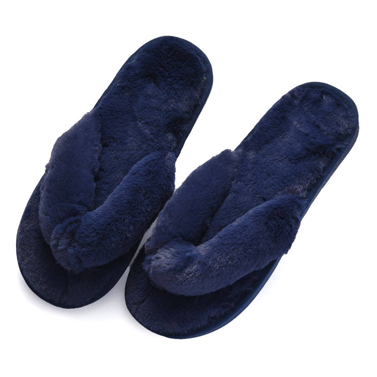 Unisex Plush Non-Slip Breathable Flip Flops 2