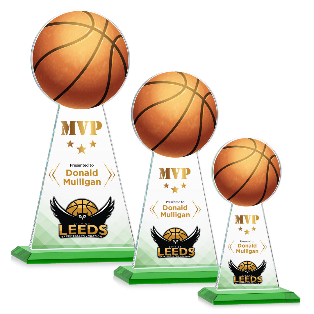 Edenwood Basketball VividPrint™ Award - Green