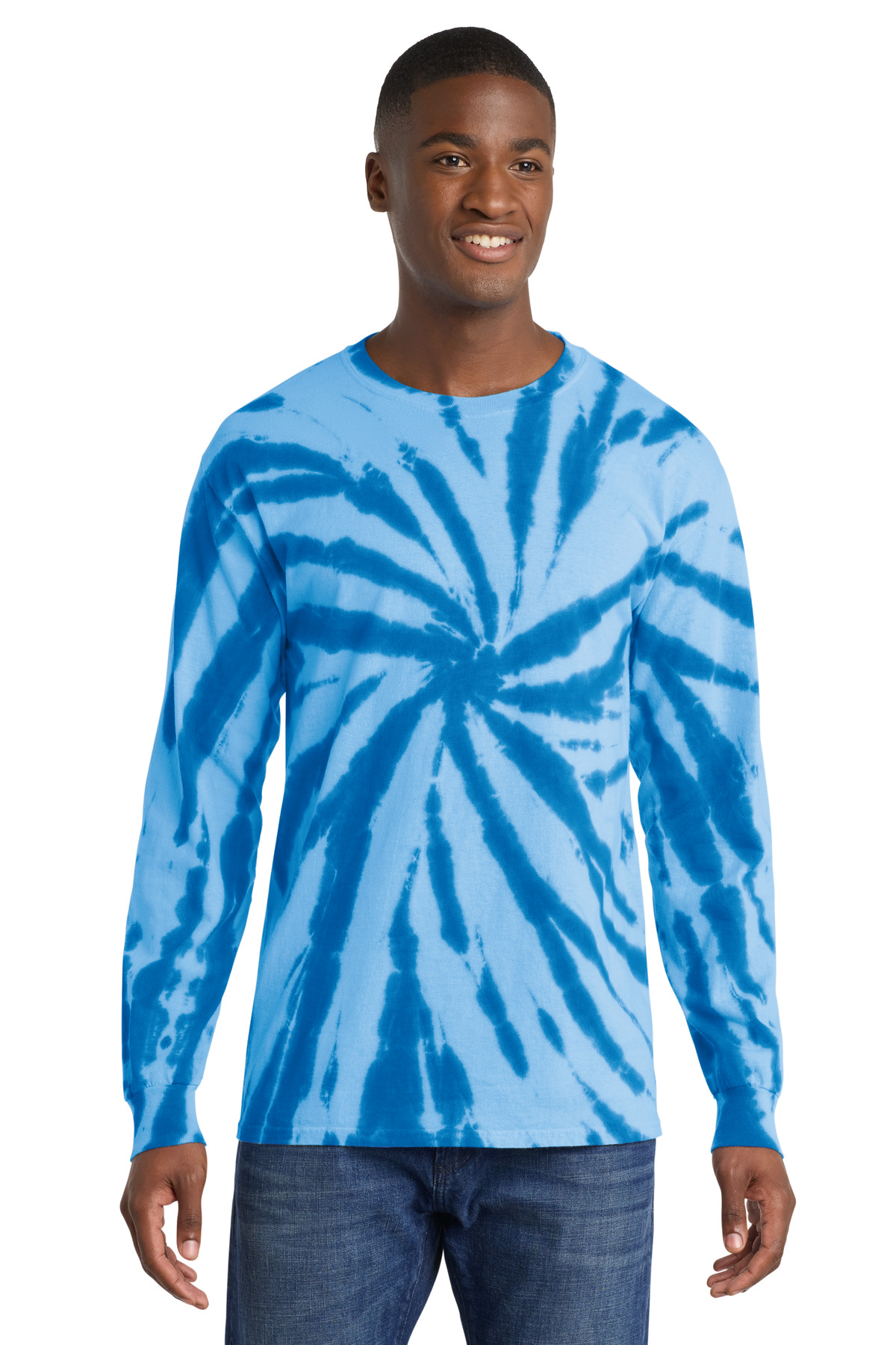 Port & Co Tie-Dye Long Sleeve Tee. PC147LS 43