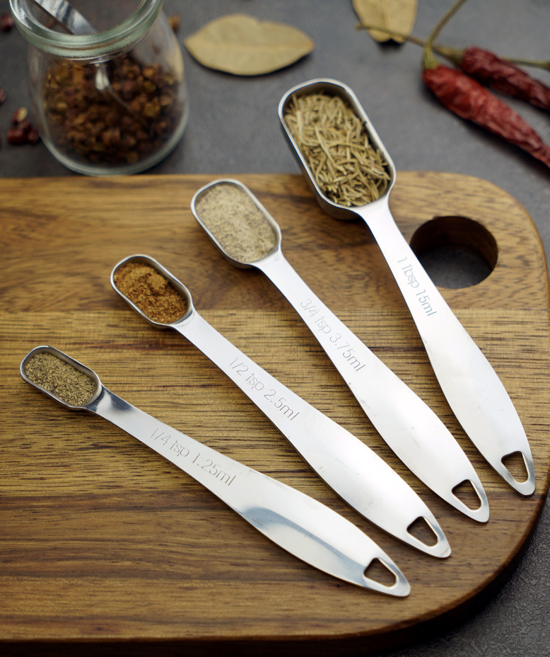 Stainless Steel Measuring Spoons Set 9