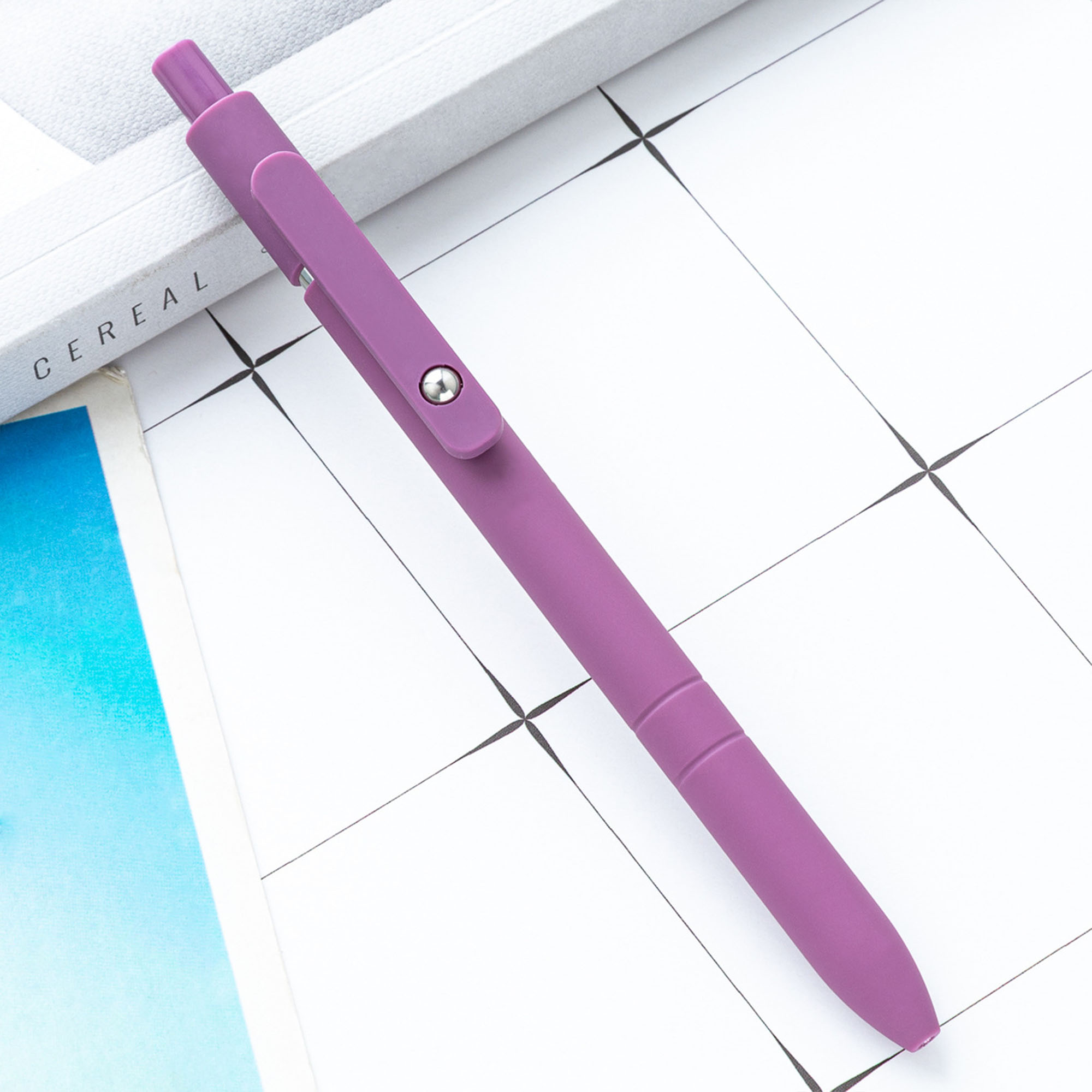 Customizable Morandi Click Pens 5