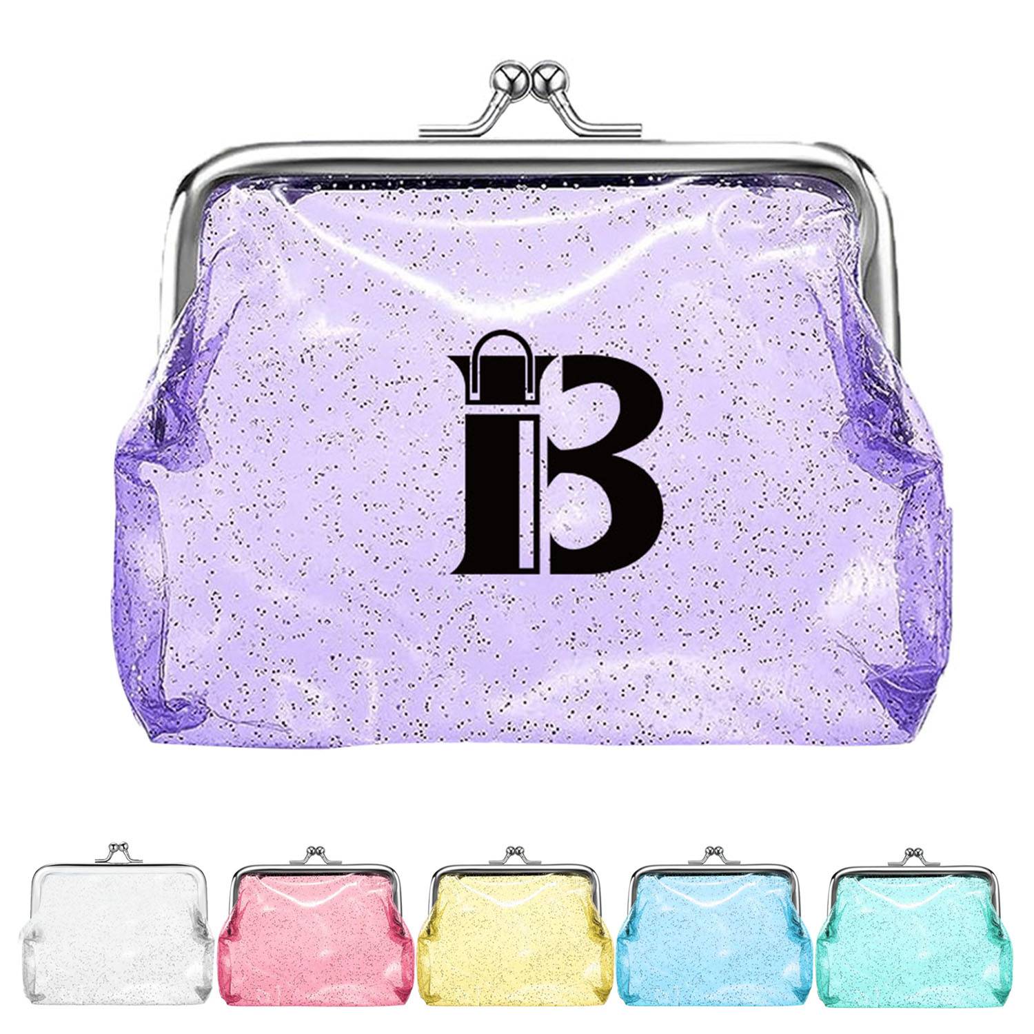 PVC Sequin Transparent Coin Wallet 2