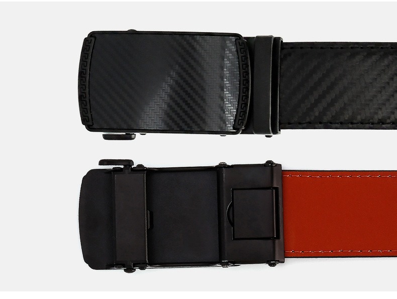 Mens Belt Leather Ratchet Belt 7