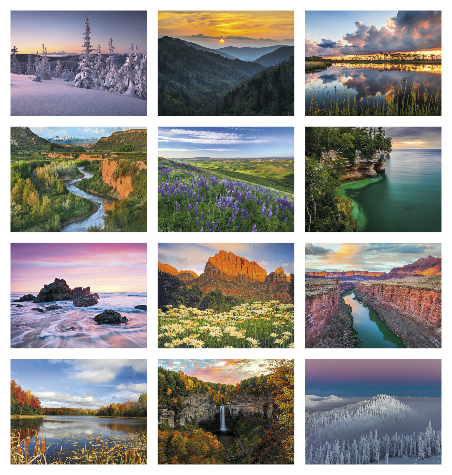 Good Value™ Landscapes of America - Stapled Calendar 64