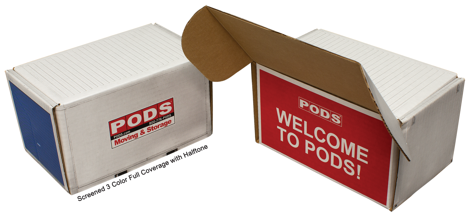 9" x 5" x 5 1/2" - B-Flute Outside Tuck Box 1
