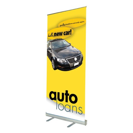 Economy Retractable Banner Stand HARDWARE ONLY