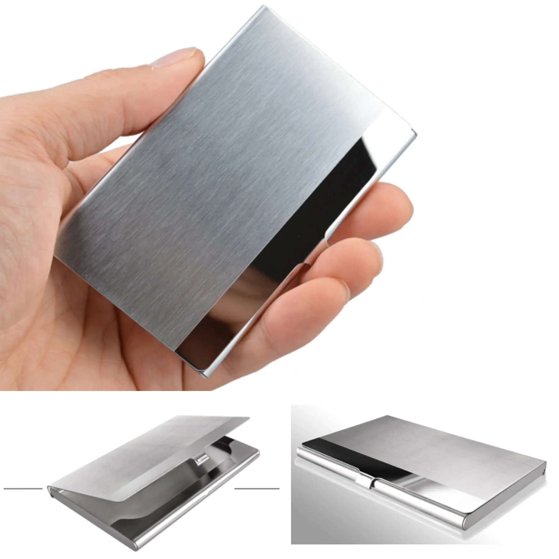 Stainless Steel Business Card Case 3