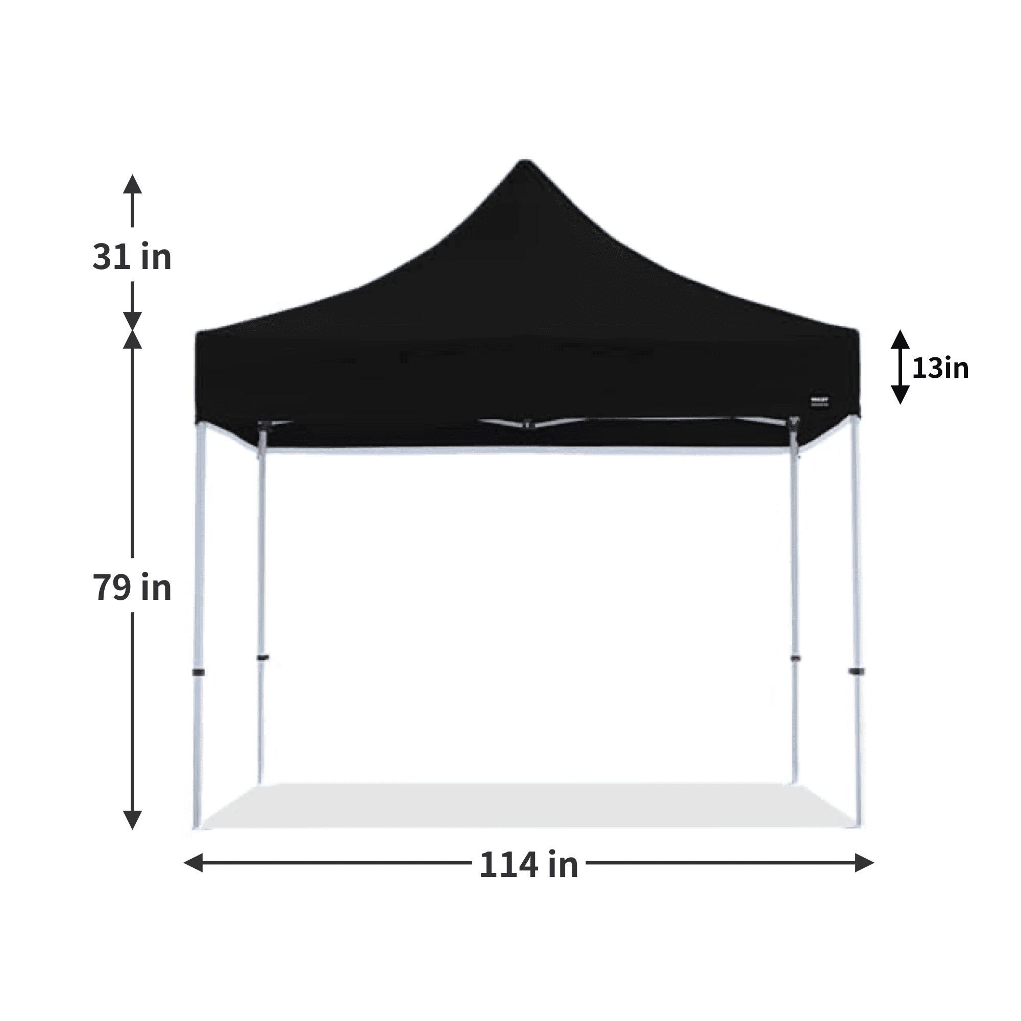 Thick Frame Retractable Outdoor Advertising Gazebo 1